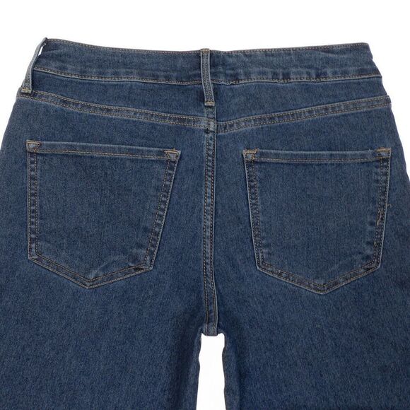 Nobo Jeans Juniors 5 Mid Rise Bootcut Blue Denim Stretch Measures 28 x 31 New - Picture 7 of 10